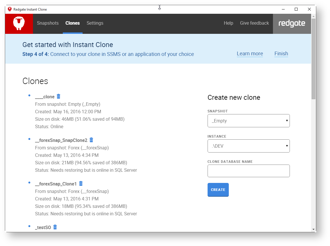 SQL Clone Technical Preview > Using the UI > image2016-5-16 12:1:28.png