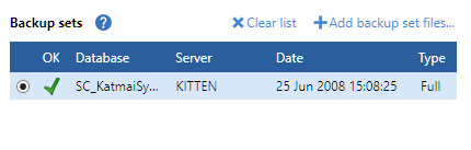 Setting data sources - SQL Compare 14 - Product Documentation