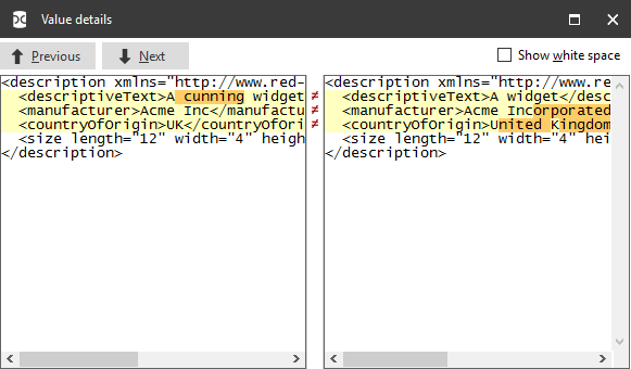 Viewing the data - SQL Data Compare 14 - Product Documentation