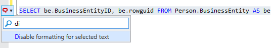 Customizing your Formatting Style - SQL Prompt 10 - Product Documentation